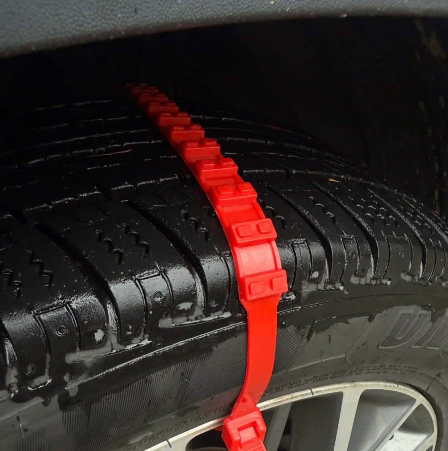🔥2026 Winter Hot Sale🔥Universal Reusable Anti-skid Nylon Tire Chains
