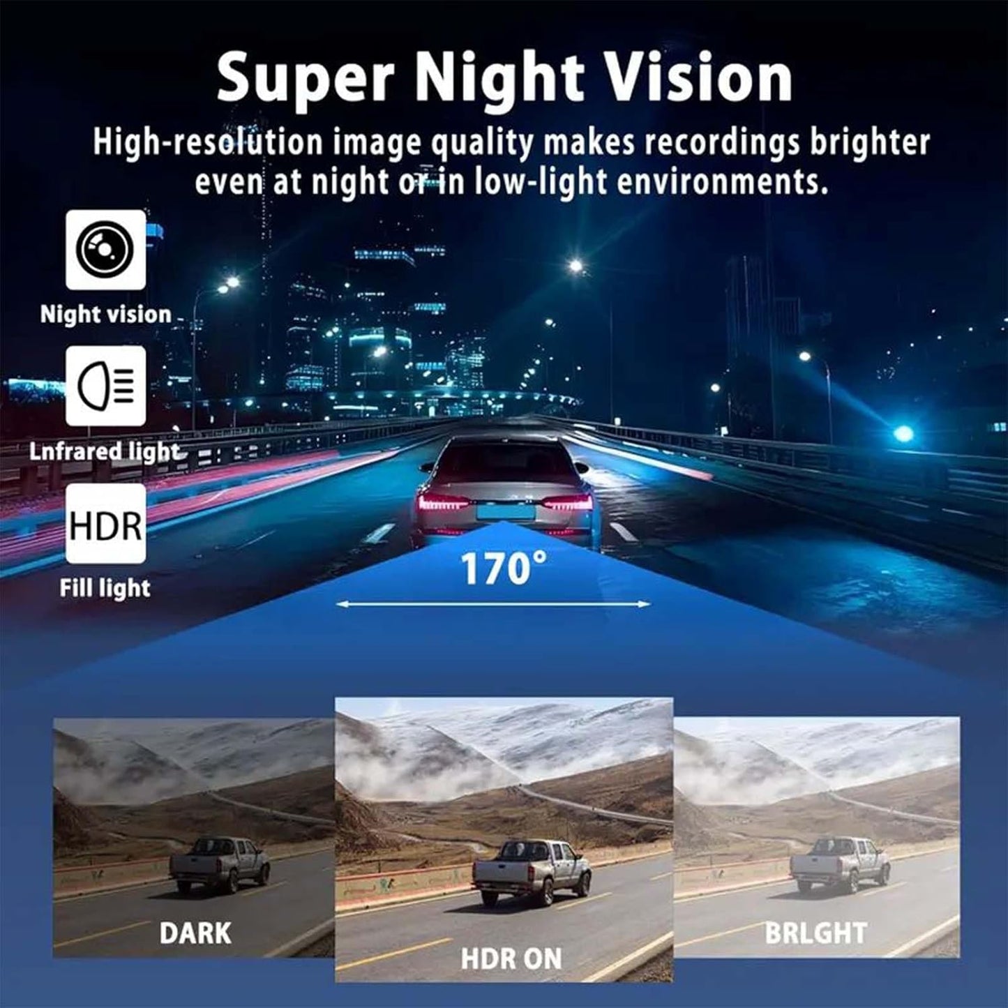 🔥Last Day 50% OFF - Almost Gone - Full View Car Dashcam System