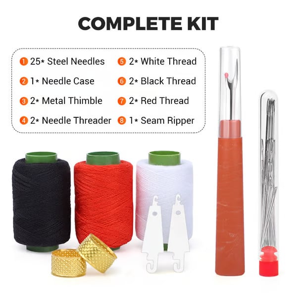 🔥37Pcs Sewing Tool Set-YOUR CLOAKROOM EMERGENCIES ARE SOLVED