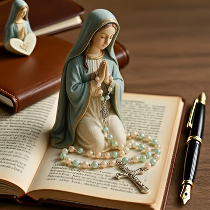 (🎁Last Day 49% OFF)🔥Virgin Mary Rosary Holder - ⌛Limited Handmade Series