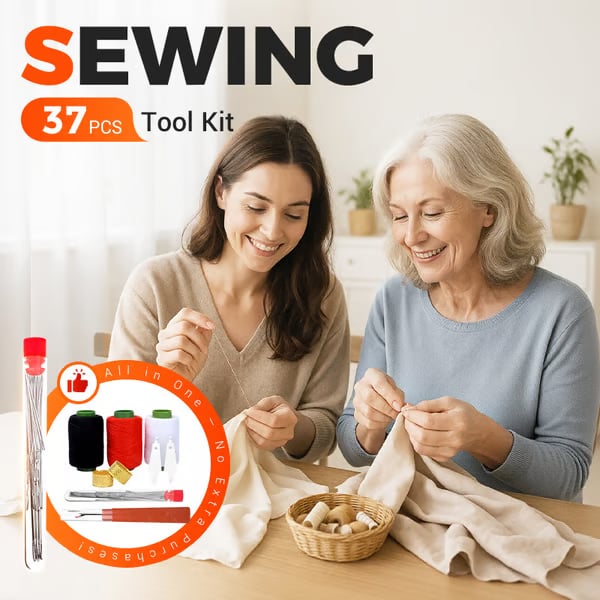 🔥37Pcs Sewing Tool Set-YOUR CLOAKROOM EMERGENCIES ARE SOLVED