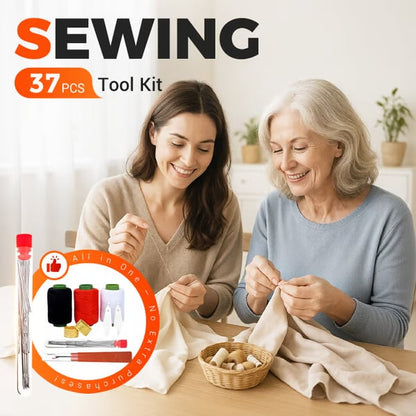 🔥37Pcs Sewing Tool Set-YOUR CLOAKROOM EMERGENCIES ARE SOLVED