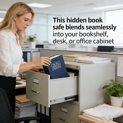 🔐Secret Hidden Dictionary Book Safe with Combination Lock