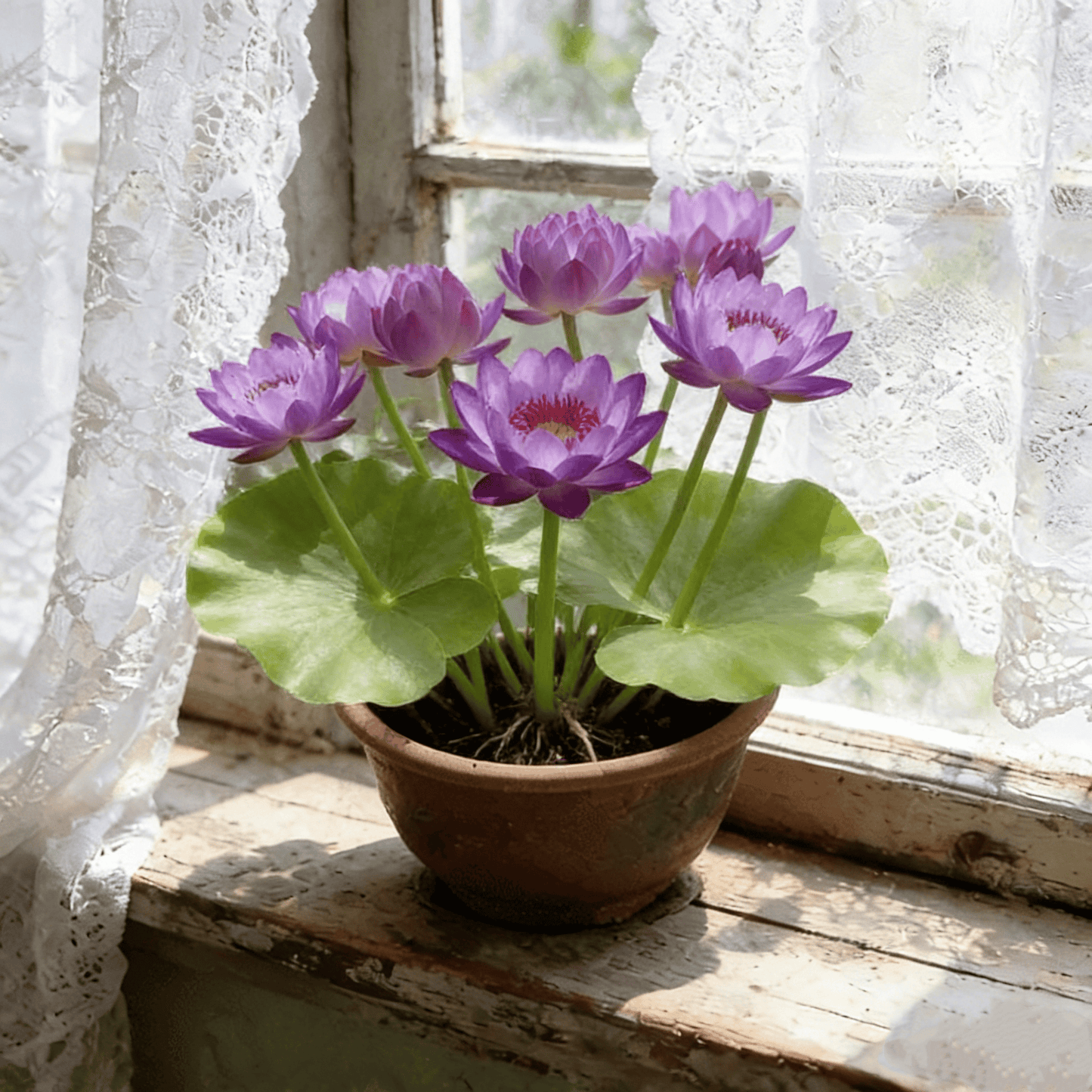🌸[7 days germination]🔥HOT SALE - 49% OFF💐The Sacred Bonsai Bowl Lotus Flower Plant seeds