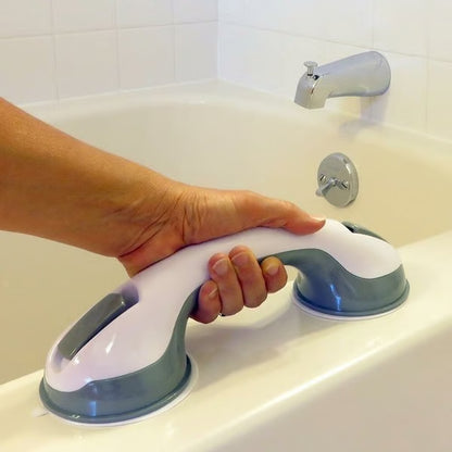 Sturdy Bathroom Shower Suction Cup Grab Bar Handle