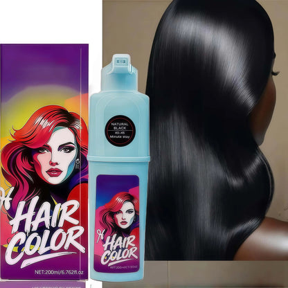 Vibrant Pump Hair Dye | Easy At-Home Hair Color | 4 Stunning Shades (6.8 fl oz)
