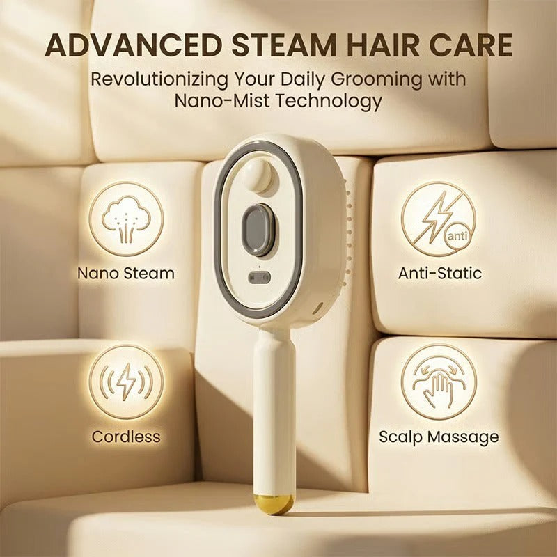 🔥Day Sale 50% OFF🔥Electric Spray Air Cushion Massage Comb - Finds