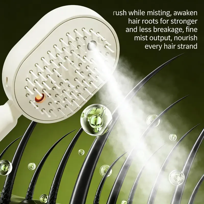 🔥Day Sale 50% OFF🔥Electric Spray Air Cushion Massage Comb - Finds