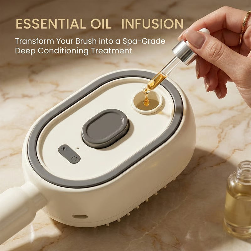 🔥Day Sale 50% OFF🔥Electric Spray Air Cushion Massage Comb - Finds