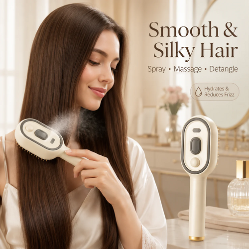 🔥Day Sale 50% OFF🔥Electric Spray Air Cushion Massage Comb - Finds