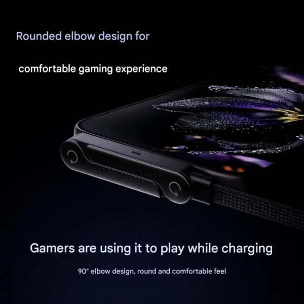 ⚡2-in-1 Invisible Holder Charger Cable – 240W Fast Charging Cord with Built-In Phone Stand